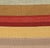 Sand and brown striped kilim floor pillow by Arteverk, 26 x 26 inches: a reversible kilim handwoven in Pakistan from wool...