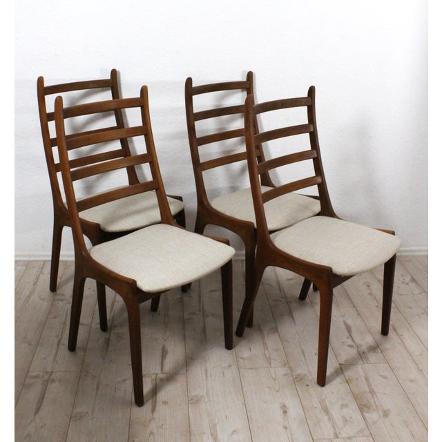 Teak Dining Chairs from KS Møbler, 1960s, Set of 4 For Sale - Image 13 of 13