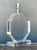 Metal Vintage Slab Lucite Octagon Lamp For Sale - Image 7 of 12