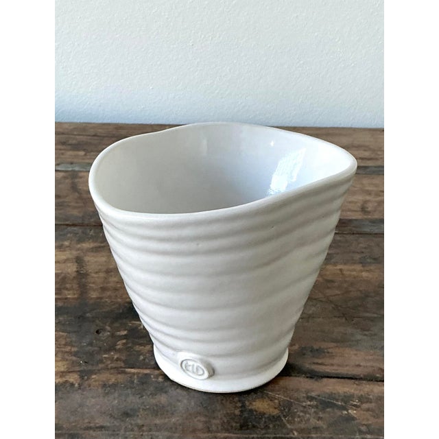 Vintage Boho Montes Doggett Studio Pottery Vase For Sale - Image 10 of 10