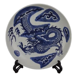 Exquisitely Decorated Porcelain Plate For Sale