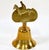 English Vintage Mid-Century Solid Brass Equestrian Hand Bell - Horse & Jockey For Sale - Image 3 of 8