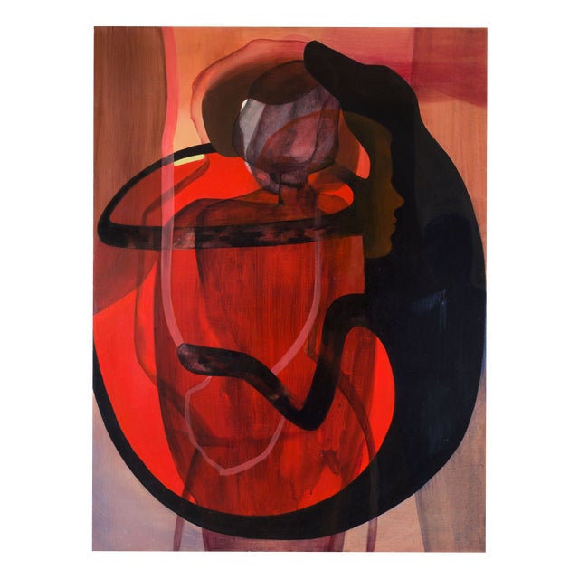 Lena Pawlik, the Snake. The Unexpressed, 2026, Canvas & Acrylic For Sale