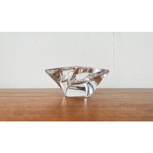 Vintage Tornado Series Crystal Glass Candleholder by Jan Johanssen for Orrefors, Sweden For Sale - Image 18 of 18