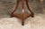 Italian 1800s Walnut Guéridon Side Table with Carved Apron and Gilt Spheres For Sale - Image 9 of 12