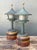 Mid-Century Modern Vintage Mid-Century Modern Patinated Lighthouse Lamps - A Pair For Sale - Image 3 of 5