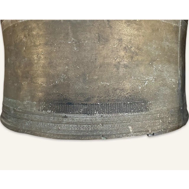 19th Century Southeast Asian Bronze Rain Drum or Moko Drum For Sale - Image 6 of 7