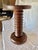 Found in the South of France, this 20th Century French Walnut Pedestal Side Table in the Style of Charles Dudouyt dates...