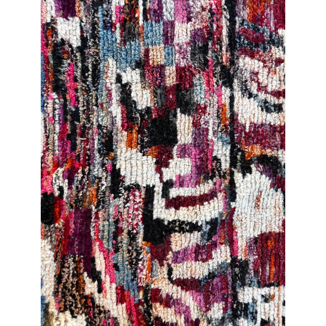 Bauhaus Moroccan Berber Rug, 1990 For Sale - Image 3 of 11
