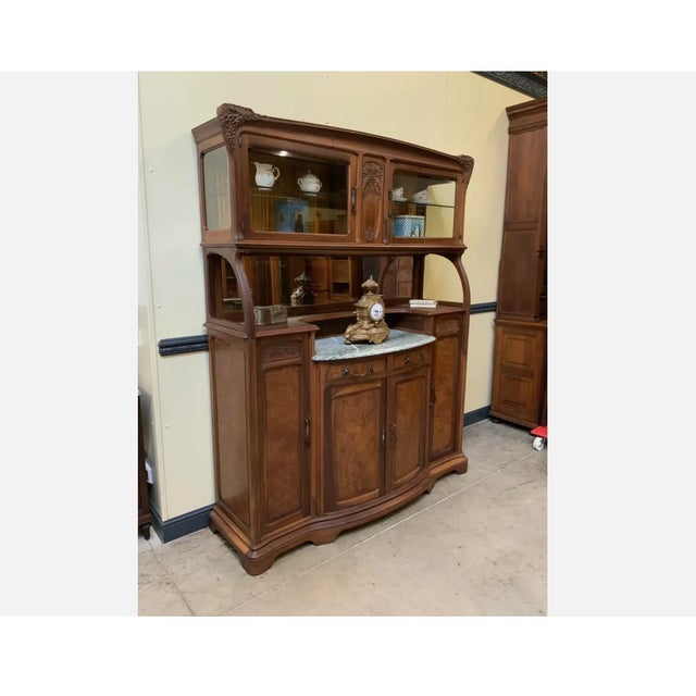Art Neavou Antique Buffet, 1890s For Sale - Image 6 of 12