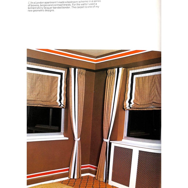 "David Hicks on Decoration- With Fabrics" Book 1971 Hicks, David For Sale - Image 9 of 12