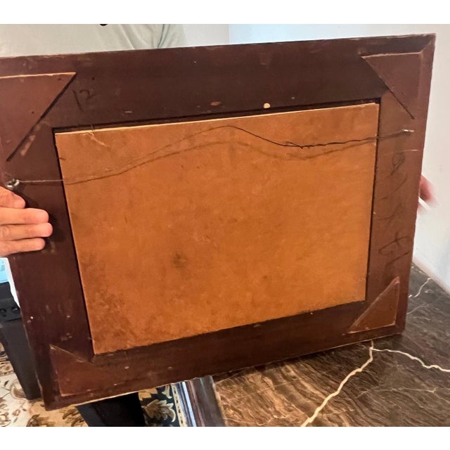 Mid 20th Century Watercolor in Antique Frame, Original, Signed "Birdsey" For Sale In New York - Image 6 of 6