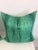 Textile Contemporary Malachite Pillows - A Pair For Sale - Image 7 of 11