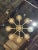 Glass Modern Gold Glass Murano Chandelier With 8 Arms For Sale - Image 7 of 8