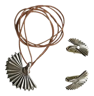 Vintage Silver Earrings & Pendant Set from Loewe, Set of 3