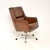 Vintage Danish Leather Swivel Desk Chair, 1960s For Sale - Image 4 of 14