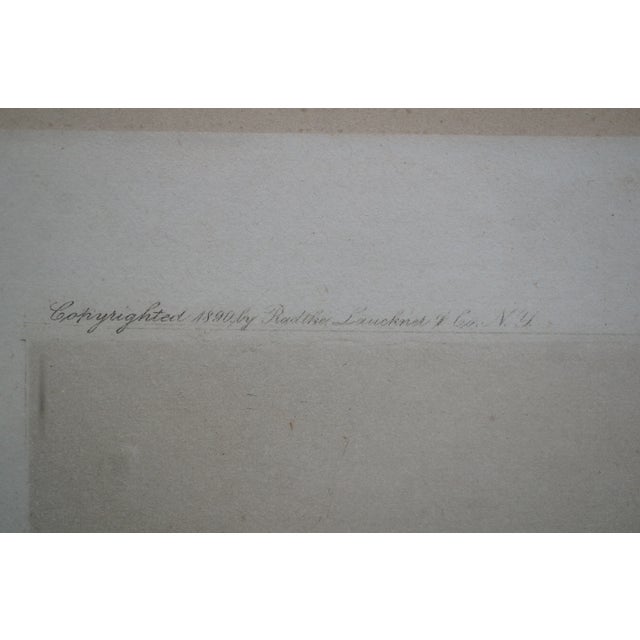 Antique Edward Loyal Field Signed Panoramic Sailboat Seascape Etching 35" For Sale - Image 10 of 12