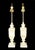 Mid 20th Century Neoclassical Alabaster Table Lamps - a Pair For Sale - Image 9 of 15