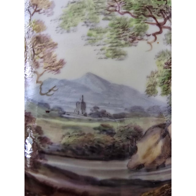 Antique English Porcelain Spode Loving Cup Faux Bamboo For Sale - Image 15 of 16