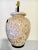 1970s Mid-Century Modern Leaf Motif Mottled Glaze Table Lamp For Sale In Baltimore - Image 6 of 9
