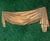 French Trompe Loleil Solid Brass Draped Swag Decorative Wall Pediment For Sale - Image 3 of 14