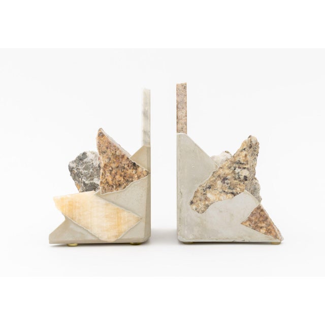 Chen Chen and Kai Williams Pair of "Metamorphic Rock" Bookends, 2013 For Sale - Image 4 of 10