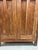 2000 - 2009 Rustic Solid Wood Glass Front Cabinet For Sale - Image 5 of 7