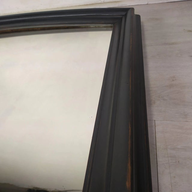 Louis Philippe Noir Style Bistro Mirror For Sale - Image 17 of 18