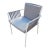 Modern Outdoor Dining Chair Coastal Kettal Net For Sale