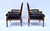 Late 20th Century Louis Xvi Style Leather Fauteuil Chairs For Sale - Image 5 of 12