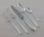 1990s Flatware Hand-Forged Sterling Silver 6-Piece Place-Setting, Pointed End Georgianby C. J. Vander For Sale - Image 5 of 15