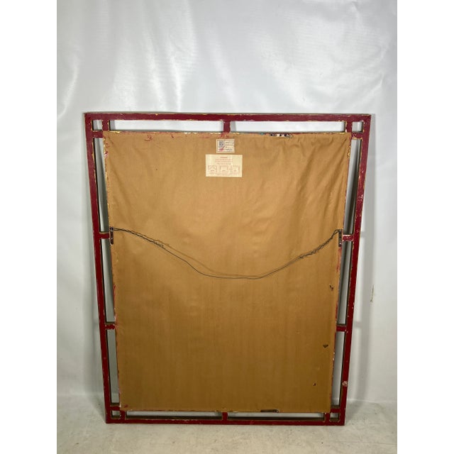 Introducing a stunning large decorative mirror by Friedman Brothers Decorative Arts Inc. Elevate your space with this...