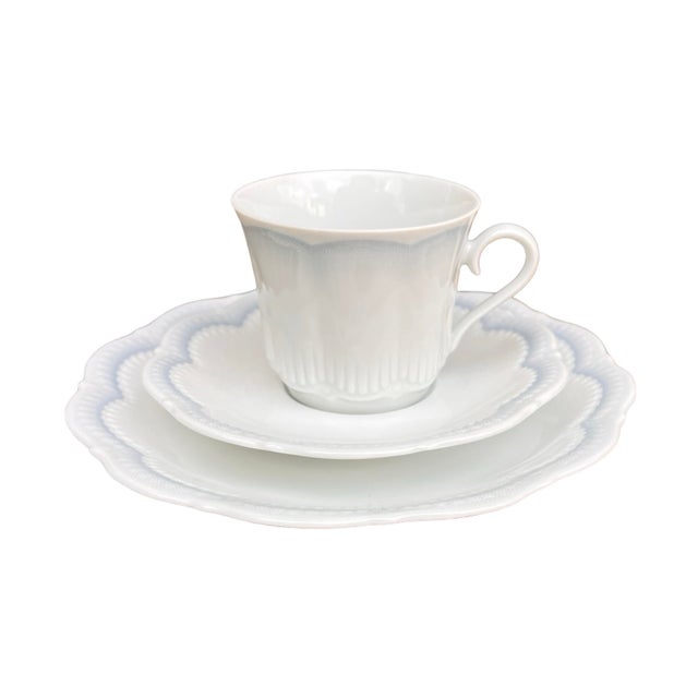 Schirnding Bavaria Breakfast Set – 1960s, Signed, Art Deco Porcelain For Sale - Image 6 of 7