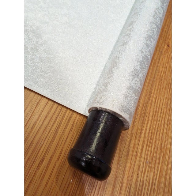 Buddha Themed Hanging Scroll on Silk For Sale In Boston - Image 6 of 7