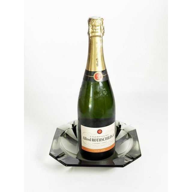 Vintage Glass Ashtray, France, 1970s For Sale - Image 3 of 11