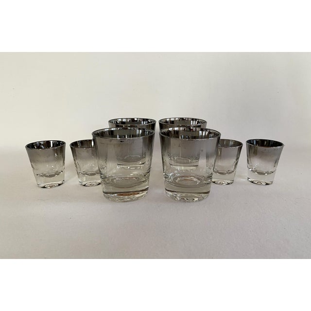 Dorothy Thorpe Dorothy Thorpe Style Cocktail Glass Set- 8 Pieces For Sale - Image 4 of 10