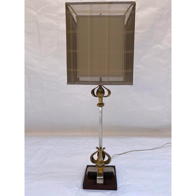 2000s John-Richard Brass Table Lamp For Sale - Image 12 of 12