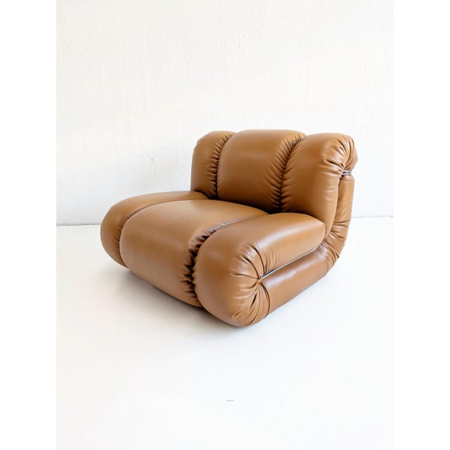 Velasquez Lounge Chair by Rino Maturi for Mimo Padova, 1970s For Sale - Image 4 of 6