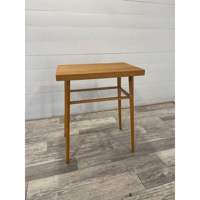 Mid-Century Side Table from Drevopodnik Holesov, 1960s For Sale - Image 7 of 7