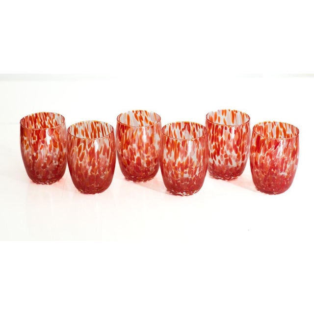 Italian Modern Drinking Set by Maryana Iskra for Ribes, Set of 6 For Sale - Image 10 of 14