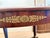 “Neoclassical Empire Style Mahogany Round Center Table With Gilt Bronze Figural Mounts” For Sale - Image 4 of 5
