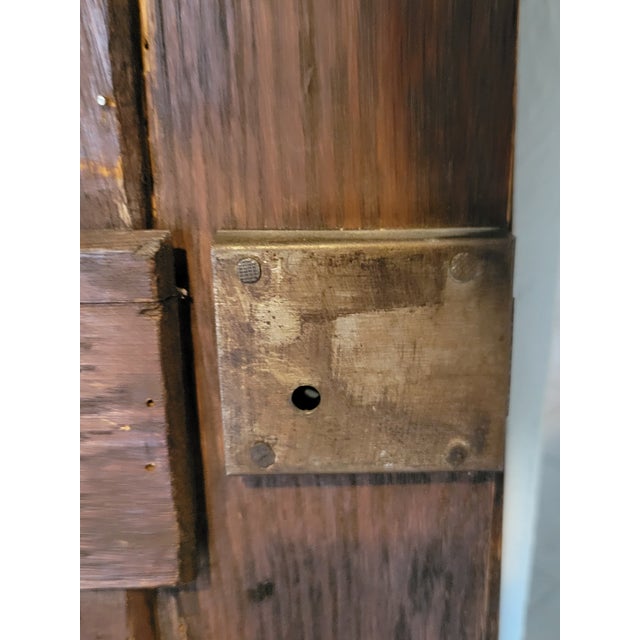 Antique Pair of Wardrobe Mirrored Doors For Sale - Image 9 of 12