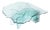 Glass Shell Coffee Table by Danny Lane for Fiam, 1980s For Sale