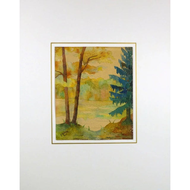 Traditional Genevieve Génin, Fall Colors For Sale - Image 3 of 4