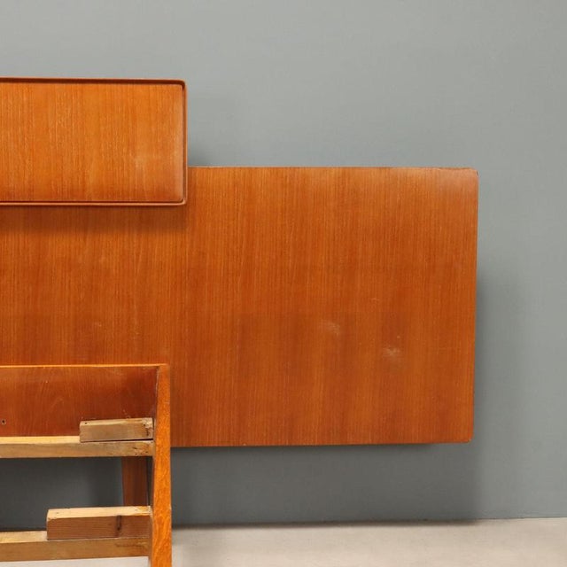 Vintage Double Bed by Silvio Cavatorta, 1960s For Sale - Image 4 of 11