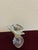Vintage small Lalique‑designed Nina Ricci L’Air du Temps perfume bottle, featuring the iconic frosted dove motif and clear...