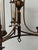 Gold Neoclassical Empire Brass and Glass Chandelier, 1950s For Sale - Image 8 of 18