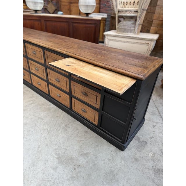 Wood Early 20th Century Wooden Cabinet For Sale - Image 7 of 13