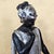 19th-Century Victorian Spelter Greek Muse & Classical Maiden Statues – Pair For Sale - Image 11 of 18