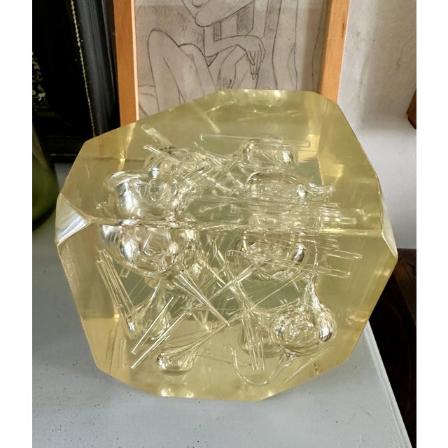 Michèle Canzoneri, Sculpture, 1972, Hand-Blown Glass & Resin For Sale - Image 17 of 18